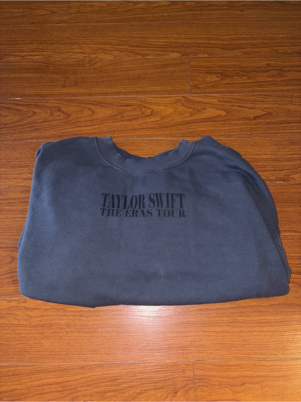 Official Taylor Swift Eras Tour Navy Blue Crewneck
